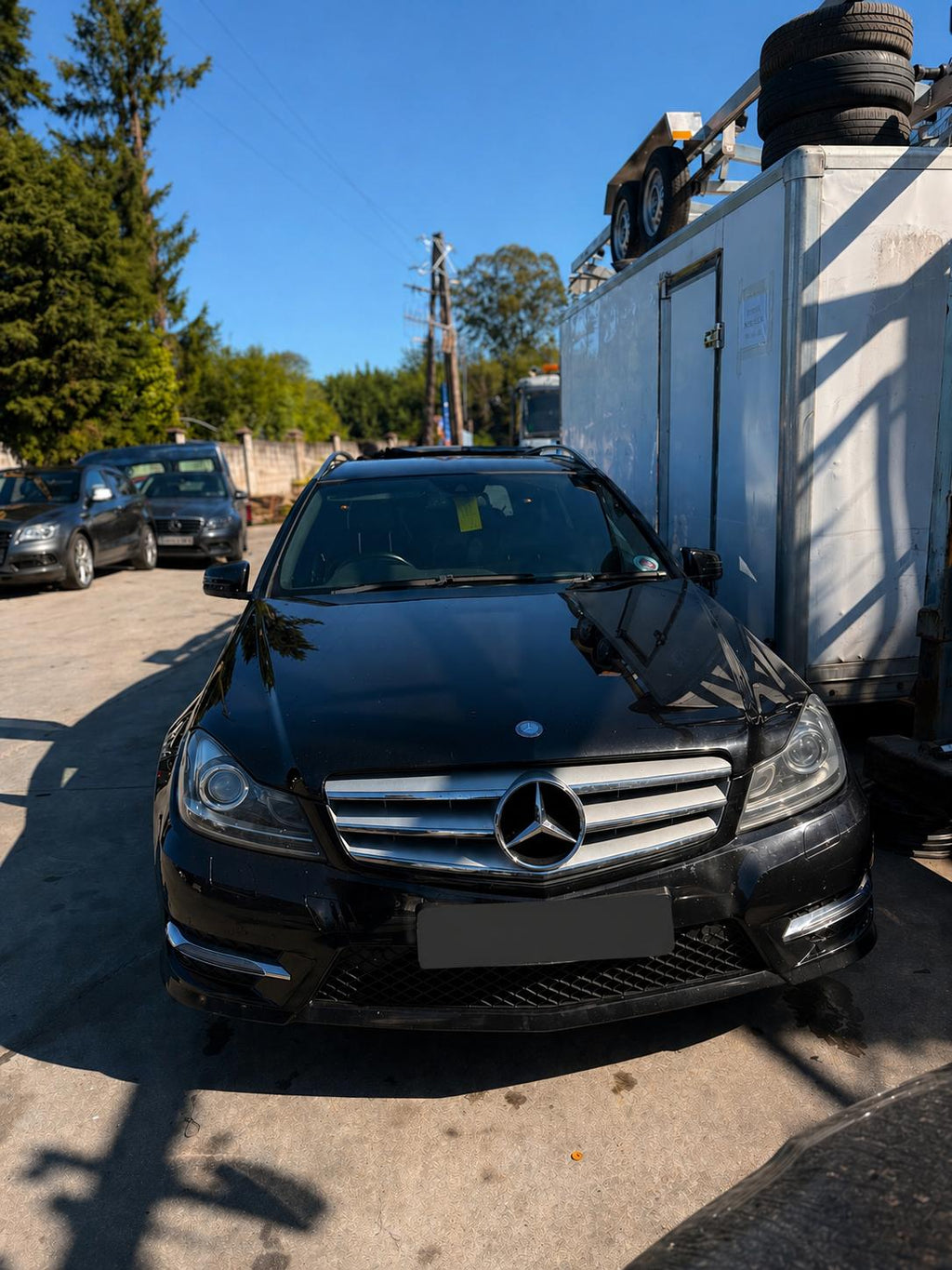 FAROS DELANTEROS MERCEDES C W204 C250 2012