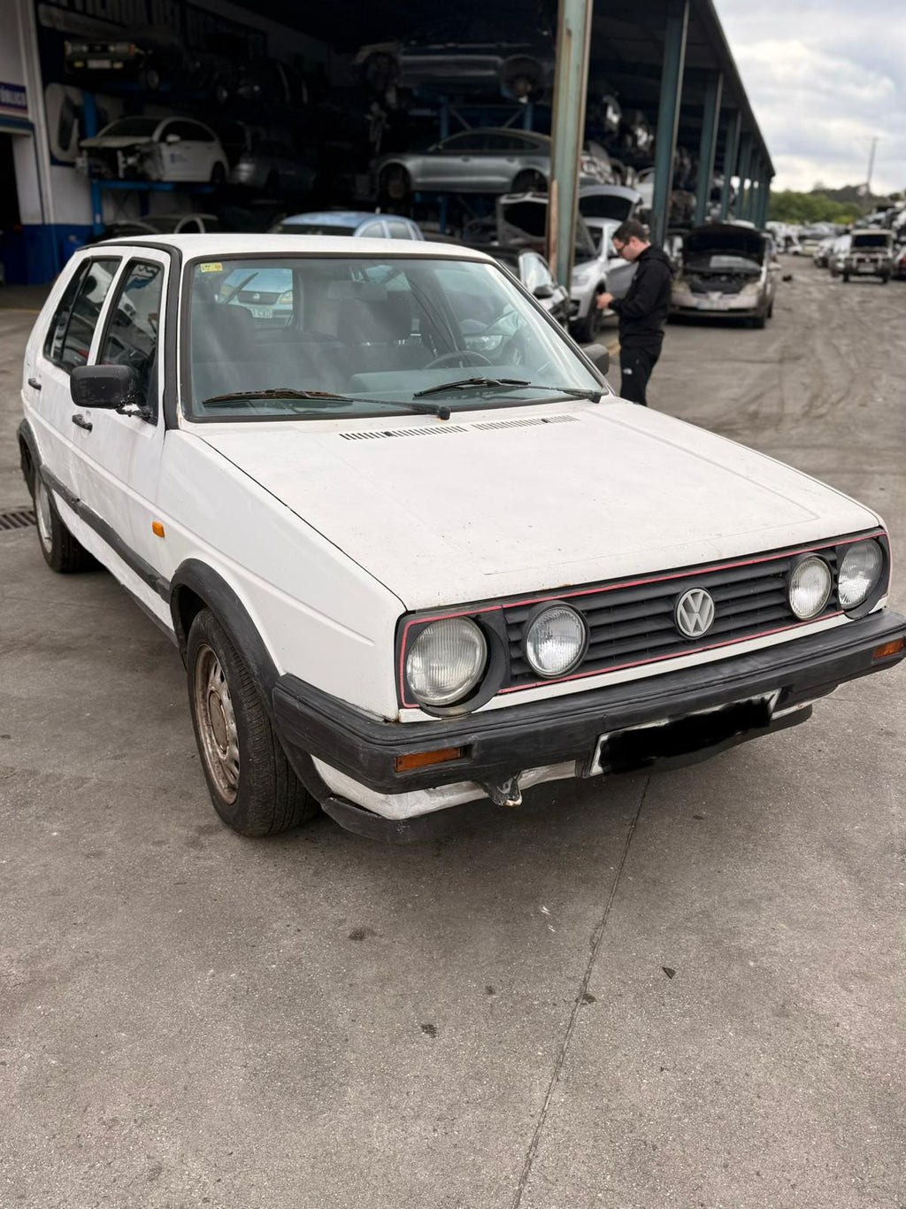 VOLKSWAGEN GOLF MKII 1.6 GASOLINA