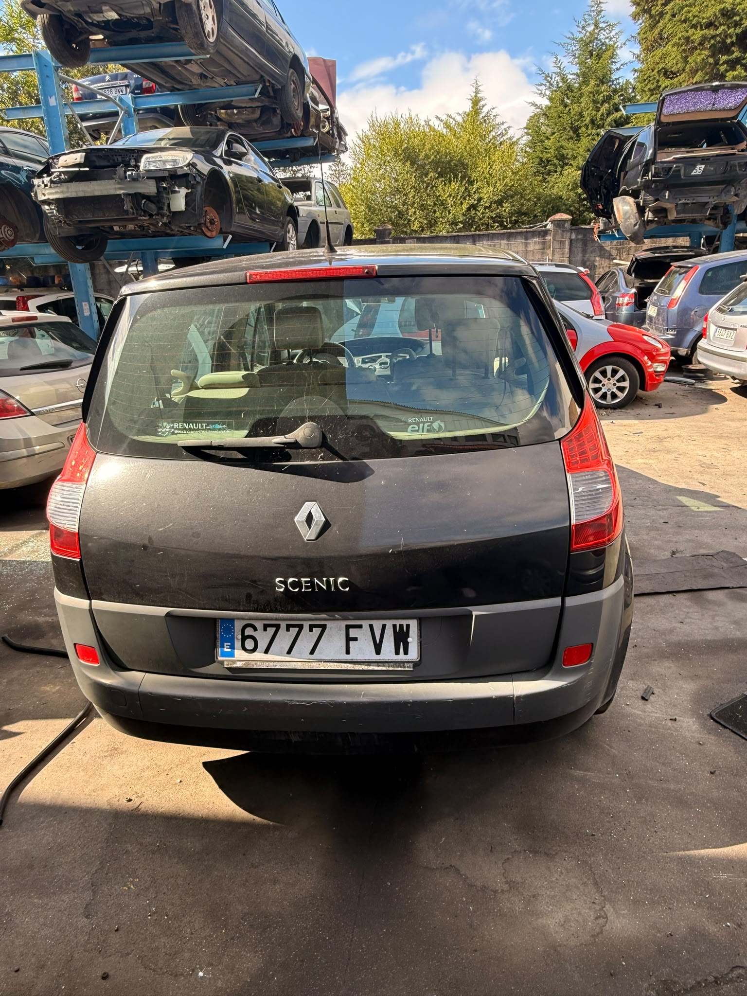 RENAULT SCENIC 2 FASE e 2 1.5dci MOTOR K9K732