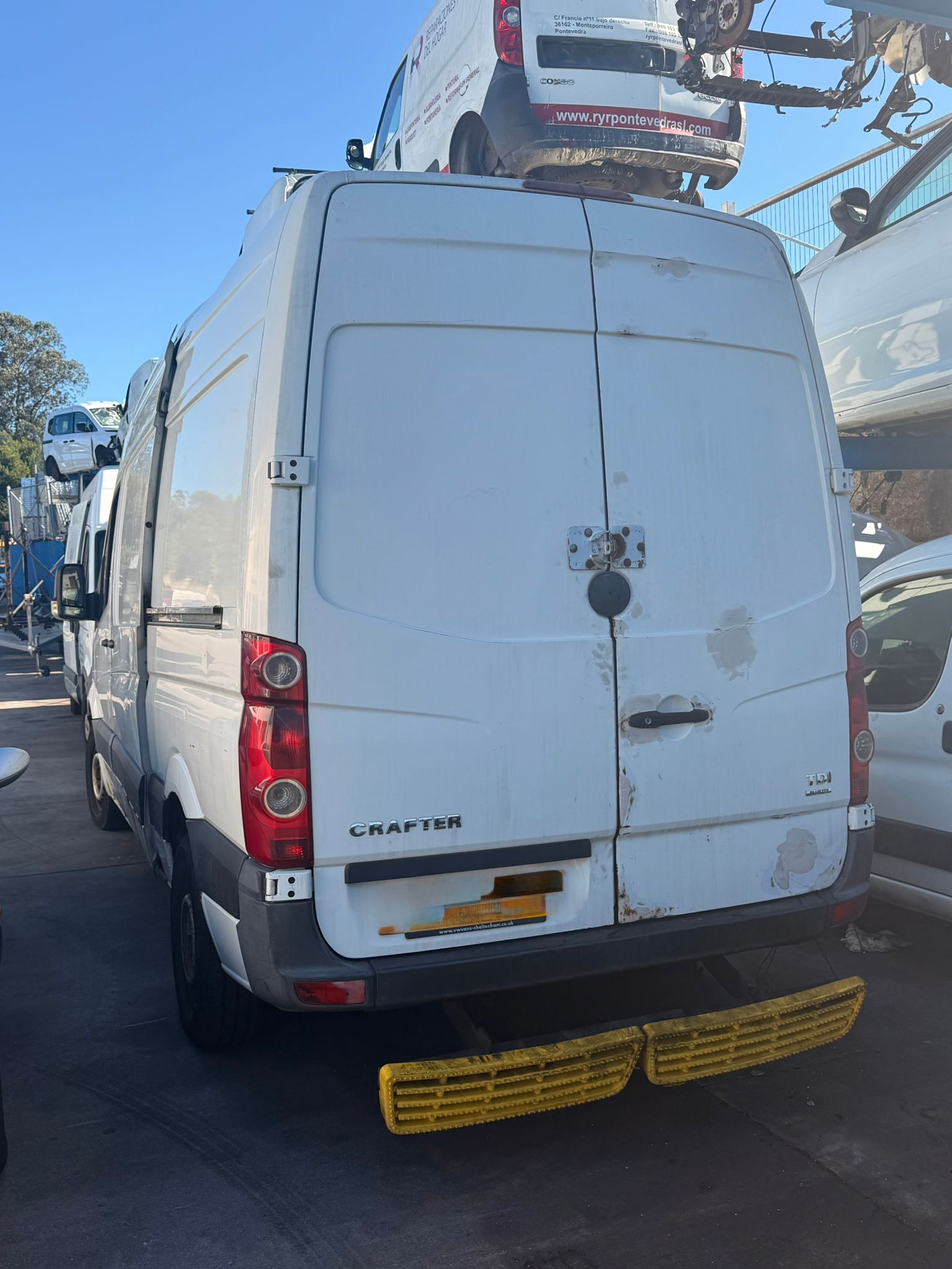 VW CRAFTER 2008 2.5TDI 136cv motor CEB, cambio manual