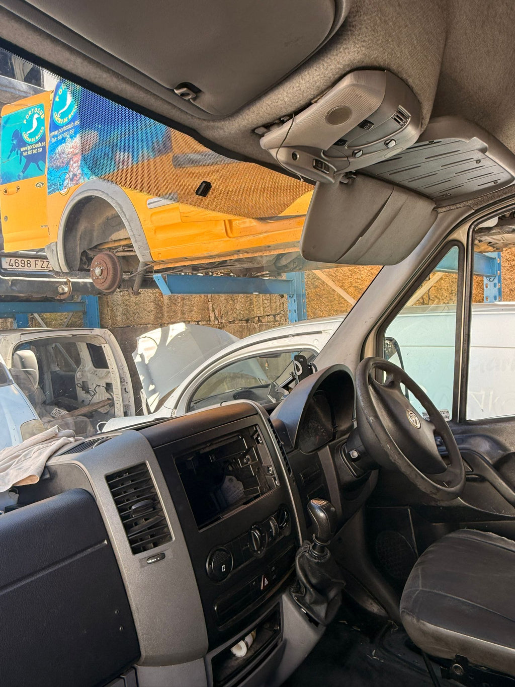 VW CRAFTER 2008 2.5TDI 136cv motor CEB, cambio manual