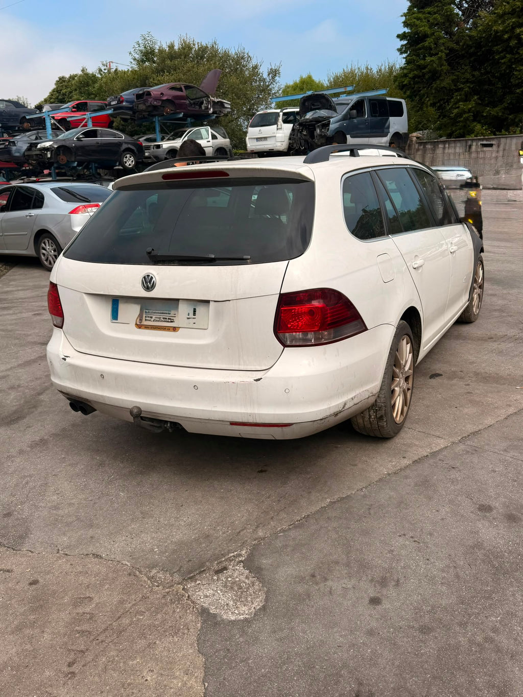 VW GOLF VI VARIANT 2.0TDi 140cv MOTOR CHF