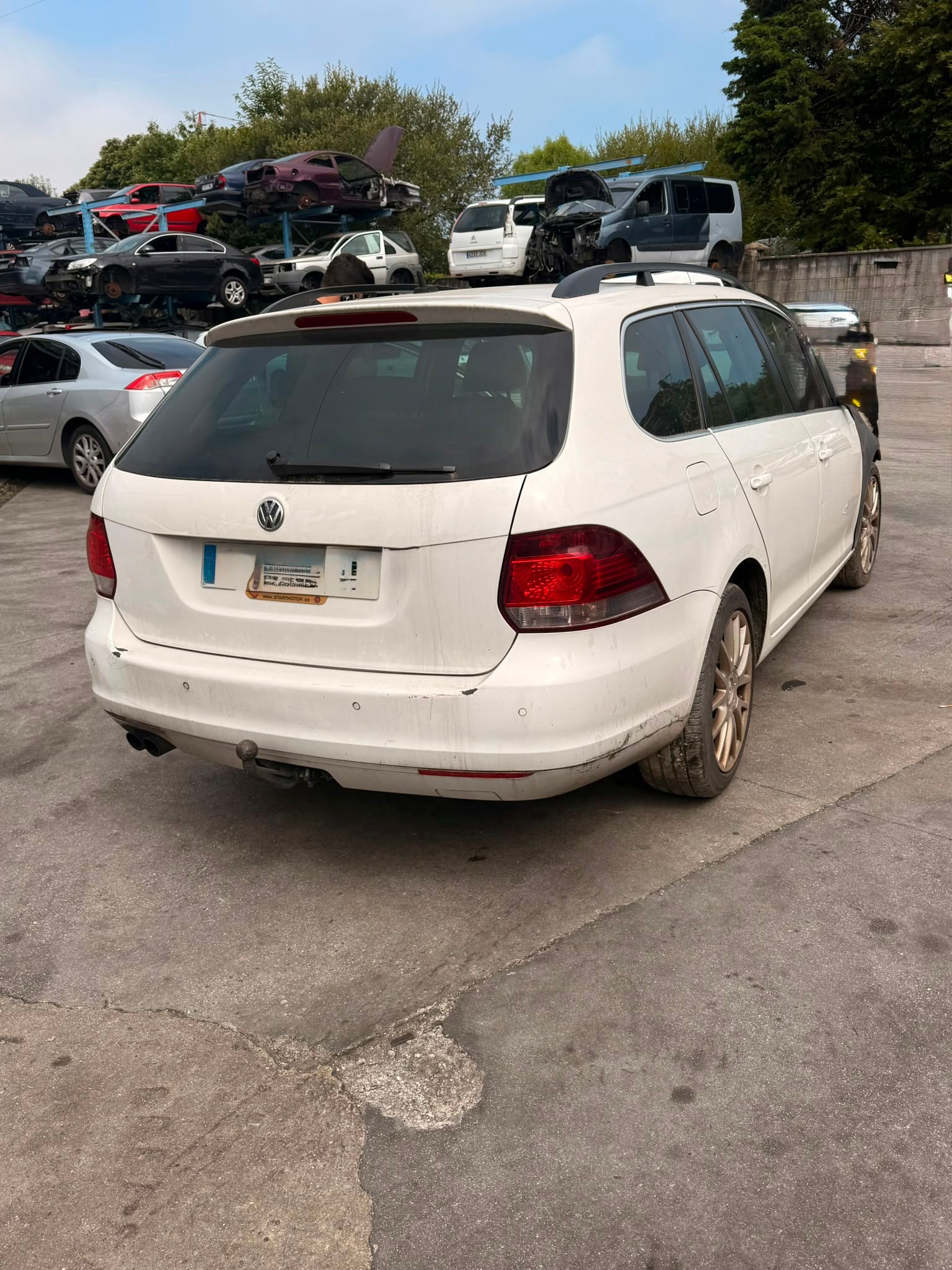 VW GOLF VI VARIANT 2.0TDi 140cv MOTOR CHF